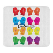 mehrfarbige Knitterfütter Thunder_Cove Schneidebrett (Vorderseite)