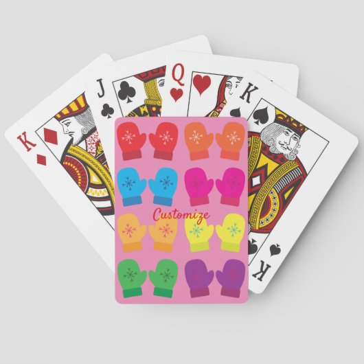 mehrfarbige Knitterfütter Thunder_Cove Spielkarten (Rückseite)