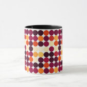 Mehrfarbige Kreise Tasse (Zentrum)