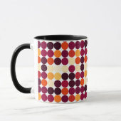 Mehrfarbige Kreise Tasse (Links)