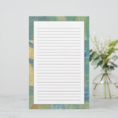 Mehrfarbige Kreise u. Platten Briefpapier (Stehend Vorderseite)