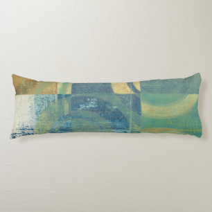 Mehrfarbige Kreise u. Platten Seitenschläferkissen