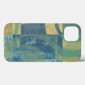 Mehrfarbige Kreise und Panels Case-Mate iPhone Hülle (Rückseite (Horizontal))