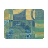 Mehrfarbige Kreise und Panels Magnet (Horizontal)