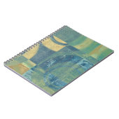 Mehrfarbige Kreise und Panels Notizblock (Linke Seite)