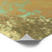 Mehrfarbige Kreise und Panels Poster (Ecke)