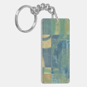 Mehrfarbige Kreise und Panels Schlüsselanhänger (Vorderseite links)