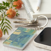 Mehrfarbige Kreise und Panels Schlüsselanhänger (Vorderseite rechts)