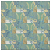 Mehrfarbige Kreise und Panels Stoff (Muster)