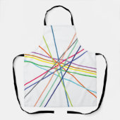 mehrfarbige Kreuzungen Schürze (Vorderseite)