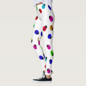 Mehrfarbige Lady Bugs Leggings (Links)