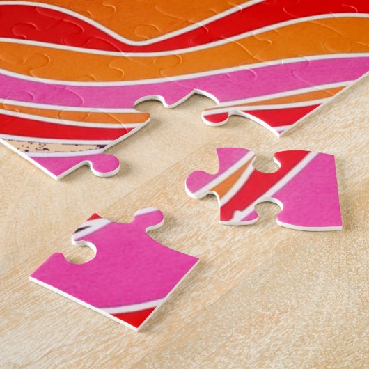 mehrfarbige Langhaargöttin Thunder_Cove Puzzle (Seite)