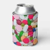 Mehrfarbige, lebendige Arzneimittel Dosenkühler (Kanne Vorderseite)
