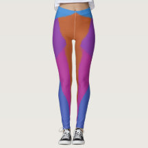 mehrfarbige Leggings