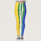 mehrfarbige Leggings (Vorderseite)