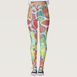 mehrfarbige Leggings