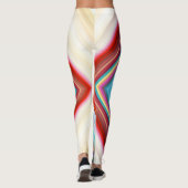 mehrfarbige Leggings (Rückseite)