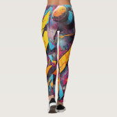 Mehrfarbige Legierung Leggings (Rückseite)