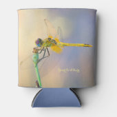 mehrfarbige Libelle Dosenkühler (Vorderseite)