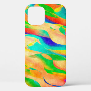 mehrfarbige Malerei Kunst abstrakt Wallpaper Hinte Case-Mate iPhone Hülle