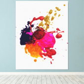 mehrfarbige Malkunst Leinwanddruck (Insitu (Holzboden))