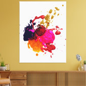 mehrfarbige Malkunst Leinwanddruck (Insitu (Wohnzimmer))