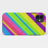 Mehrfarbige Malstreifen Case-Mate iPhone Hülle (Rückseite (Horizontal))