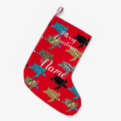 Mehrfarbige Meeresschildkröten Thunder_Cove Kleiner Weihnachtsstrumpf (Vorderansicht (hängend))