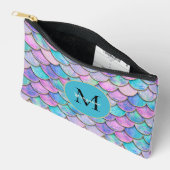 Mehrfarbige Mermaid-Skalen, niedliche, kundenspezi Zubehörtasche (Offen)