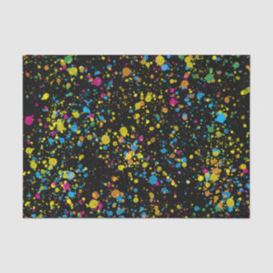 Mehrfarbige Mini-Paint-Spritzer Confetti Blast Seidenpapier