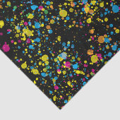 Mehrfarbige Mini-Paint-Spritzer Confetti Blast Seidenpapier (Ausschnitt)