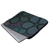 Mehrfarbige, moderne strukturierte laptopschutzhülle (Vorne Knopf)