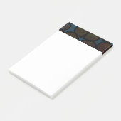 Mehrfarbige moderne strukturierte post-it klebezettel (angewinkelt)