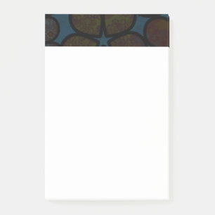 Mehrfarbige moderne texturierte florale Post-it-No Post-it Klebezettel