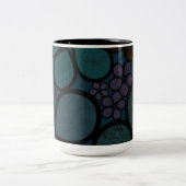 mehrfarbige, moderne, texturierte Tasse (Mittel)