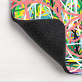 mehrfarbige Muster Mousepad (Ecke)