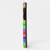 Mehrfarbige Ölfarbstreifen Case-Mate iPhone Hülle (Hinten/Links)