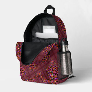 mehrfarbige Paletten Bedruckter Rucksack