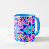 mehrfarbige Paletten Tasse (VorderseiteRechts)
