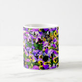mehrfarbige Pansy-Blume Tasse (Mittel)