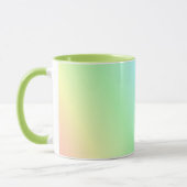 Mehrfarbige Pastellmuster Tasse (Links)