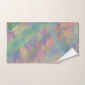 Mehrfarbige Pastete Abstrakt Badhandtuch Set (Handtuch)