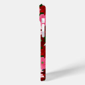 Mehrfarbige Poinsettia Weihnachten Case-Mate iPhone Hülle (Rückseite / Links)