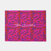 mehrfarbige Polka-Punkte Thunder_Cove Fußmatte (Vorderseite)