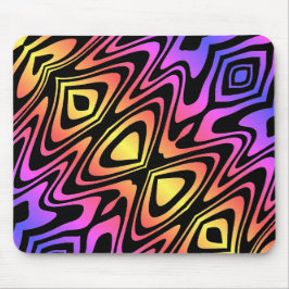 Mehrfarbige Psychedelic Mouse Pad Mousepad