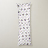 mehrfarbige Punkte Seitenschläferkissen (Rückseite (Vertikal))