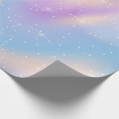 Mehrfarbige Regenbogenfarbe Geschenkpapier (Ecke)