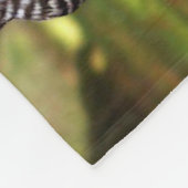 mehrfarbige Rooster Fleecedecke (Ecke)