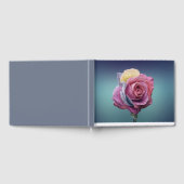 mehrfarbige Rose Gästebuch (Voll)
