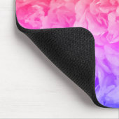 mehrfarbige Rose, gelb, rosa, Lila Mousepad (Ecke)